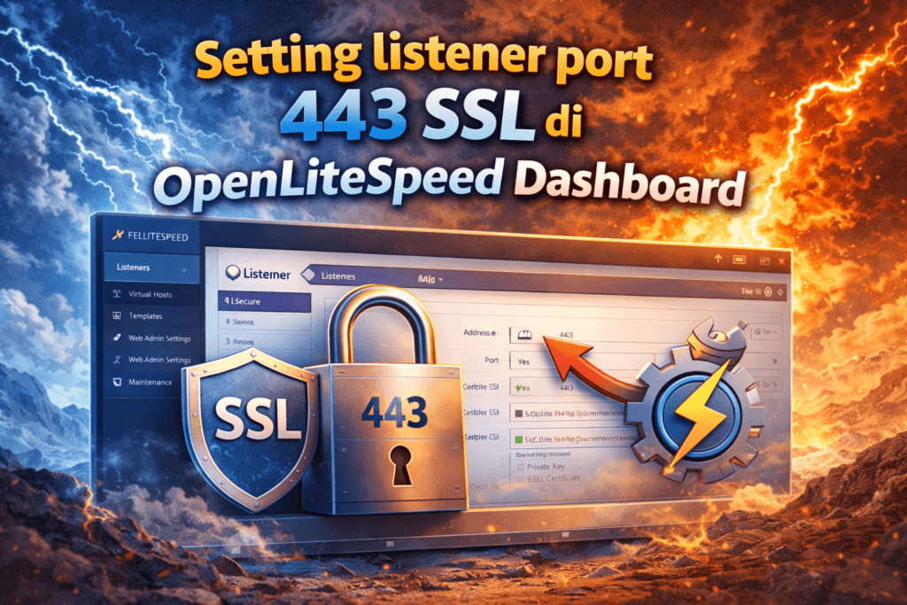 Cara Mapping Port 80 dan Pasang SSL di OpenLiteSpeed (Debian ...