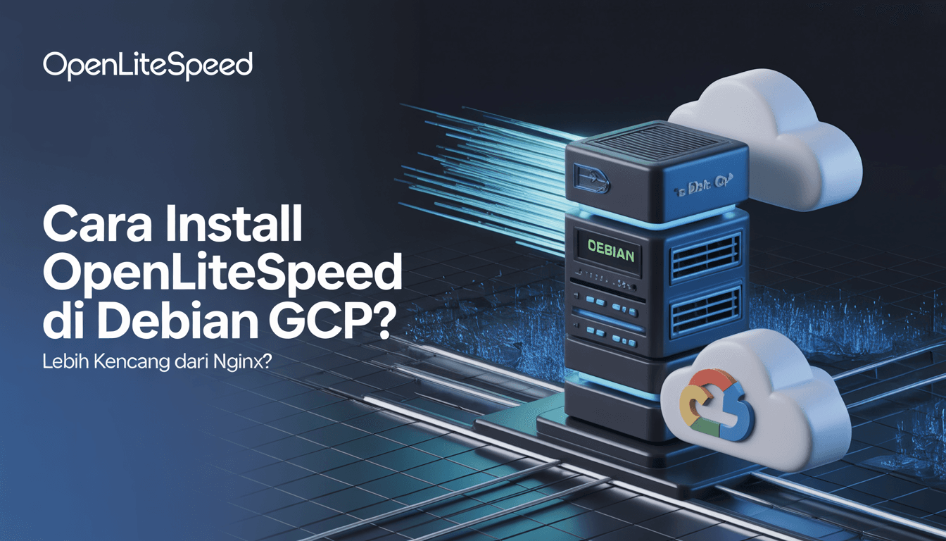 Langkah-langkah install OpenLiteSpeed di Debian Google Cloud Platform