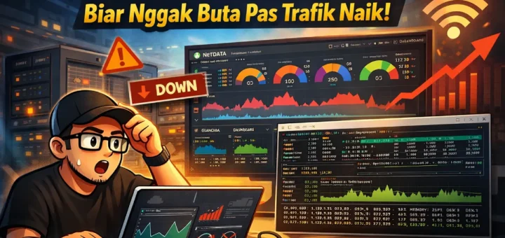 dashboard netdata monitoring server linux vps debian